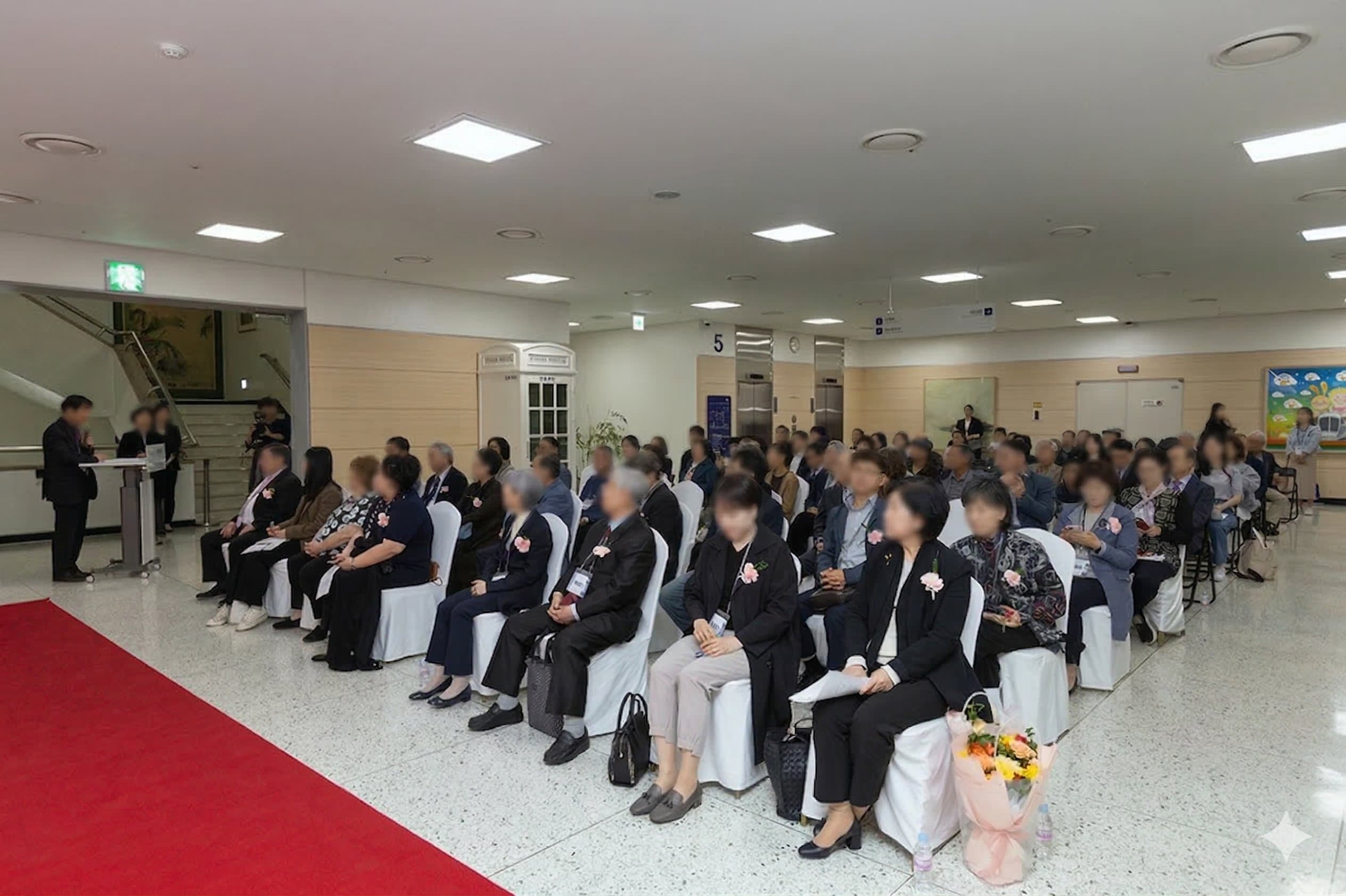 기증자 명패제막식 행사 1